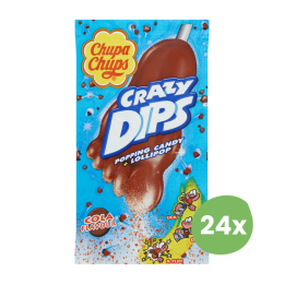 Chupa Chups | Crazy Dips | Cola | 24 x 14 gram