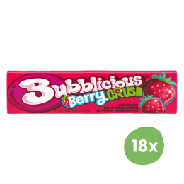 Bubblicious | Aardbei | 18 stuks