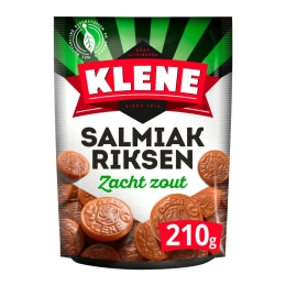 Klene | Salmiakriksen | 8 x 210 gram