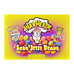 Warheads | Sour Jelly Beans Theatre Box | 12 x 99 gram