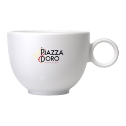 Piazza d'Oro | Cappuccino Kop Wit | 12 stuks