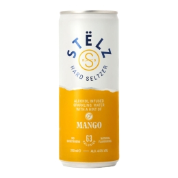 Stelz | Hard Seltzer Mango Blik | 12 x 25 cl
