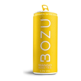 Bozu | Hard Iced Tea Mango | Blik | 12 x 25 cl