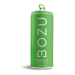 Bozu | Hard Iced Tea Green | Blik | 12 x 25 cl