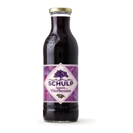 Schulp | Appel & Vlierbessensap | 6 x 0.75 liter