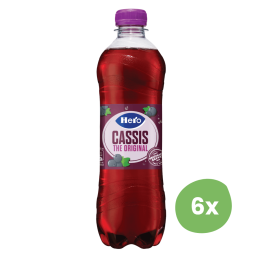 Hero | Cassis | Pet | 6 x 0.5 liter