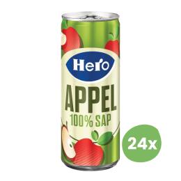 Hero | Appelsap | Small | 24 x 250 ml