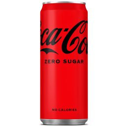 Coca Cola | Zero | Sleek Blik | 24 x 33 cl