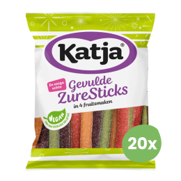 Katja | Gevulde Zure Sticks | 20 x 125 gram