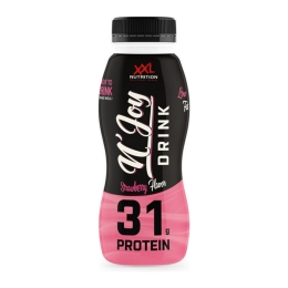 XXL Nutrition | N'joy Protein Drink Aarbei Pet | 6 x 310 ml