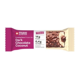 Maxi Nutrition | Creamy Protein Bar Dark Chocolate & Coconut | 12 x 45 gram
