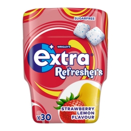 Extra | Bottle Refreshers Strawberry Lemon | 6 x 67 gram