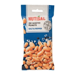 Nutisal | Peanuts Salt & Pepper | 14 x 60 gram