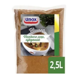 Unox | Vissoep Zak | 4 x 2.5 liter