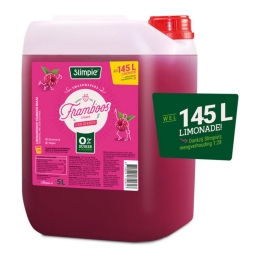 Slimpie | Limonade Framboos 1:28 | 5 liter