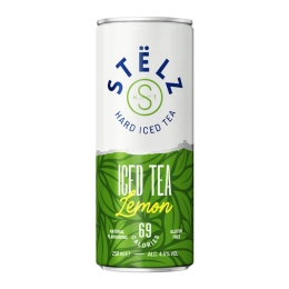 Stelz | Hard Iced Tea Lemon Blik | 12 x 25 cl