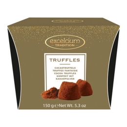 Excelcium | Truffels Caco Goud | 24 x 150 gram