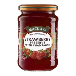 Mackays | Strawberry Champagne Preserve | 6 x 340 gram