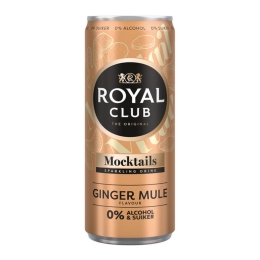 Royal Club | Ginger Mule 0% Blik | 12 x 25 cl