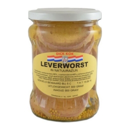 Dick Kok | Leverworst Plakken | 300 gram