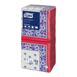 Tork | Servet Boerenzakdoek 1-Laags 33cm | 400 stuks