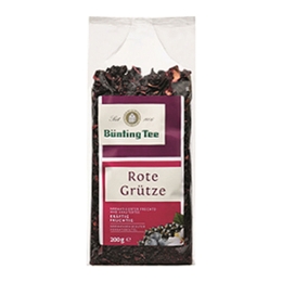 Bünting Tee | Fruchtetee Rote Grutze Zak | 6 x 200 gram