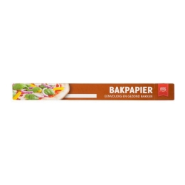 Bakpapier | Ongebleekt 38 cm x 8 meter | 4 rol
