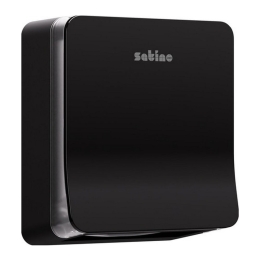 Satino | PT3 Handdoekdispenser S Zwart