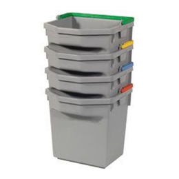 Numatic | Grijze Emmer Gele Hendel | 5 liter