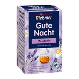 Messmer | Gute Nacht Melatonin | 5 x 16 x 2,00 gram