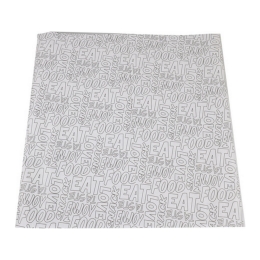 Snackvel | Words | 33x34 cm | 1000 stuks