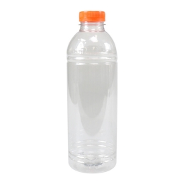 Fles | RPET Met Oranje Dop | 65 x 1000 ml