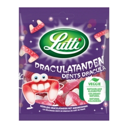 Lutti | Draculatanden Zakje | 12 x 80 gram