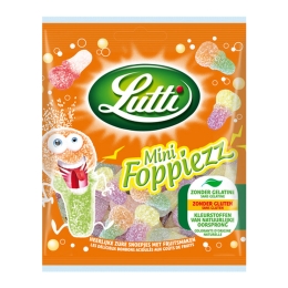 Lutti | Mini Foppiezz Zakje | 12 x 80 gram