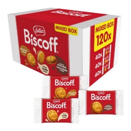 Lotus Biscoff | Sandwich Cookie Mixdoos | 120 stuks