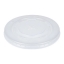 Deksel | Milkshakebeker Plat 90mm Plastic | 50 stuks
