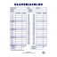 Klaverjas | Scoreblok | 50 vel | 10 stuks