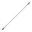 Ecolab | Aluminium Steel | Blauw handvat | 1500 x 25 mm | Per stuk