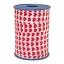 Lint | Wit met Rode Harten | 10 mm x 230 m | Per rol